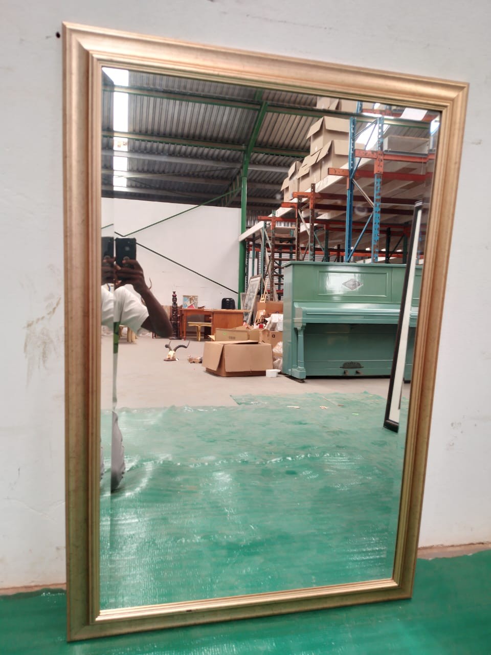 Big Framed Mirror