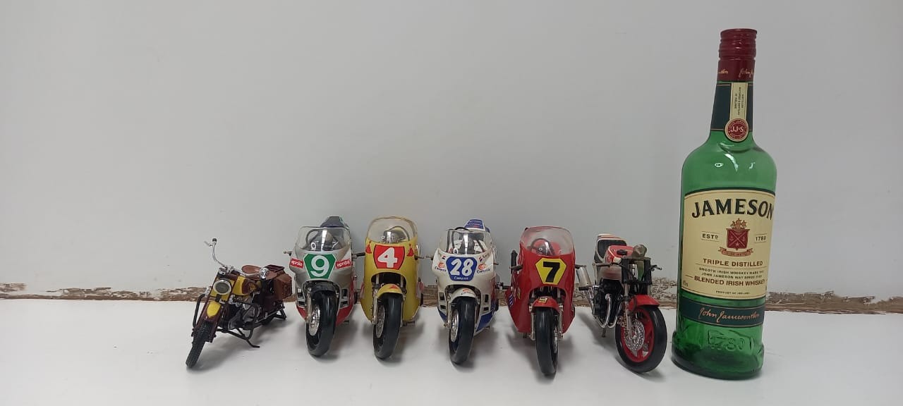 Model Motor Bike Collection x 6