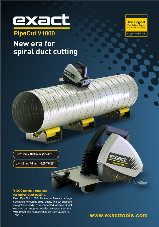Exact V1000 Pipe Cutter System
