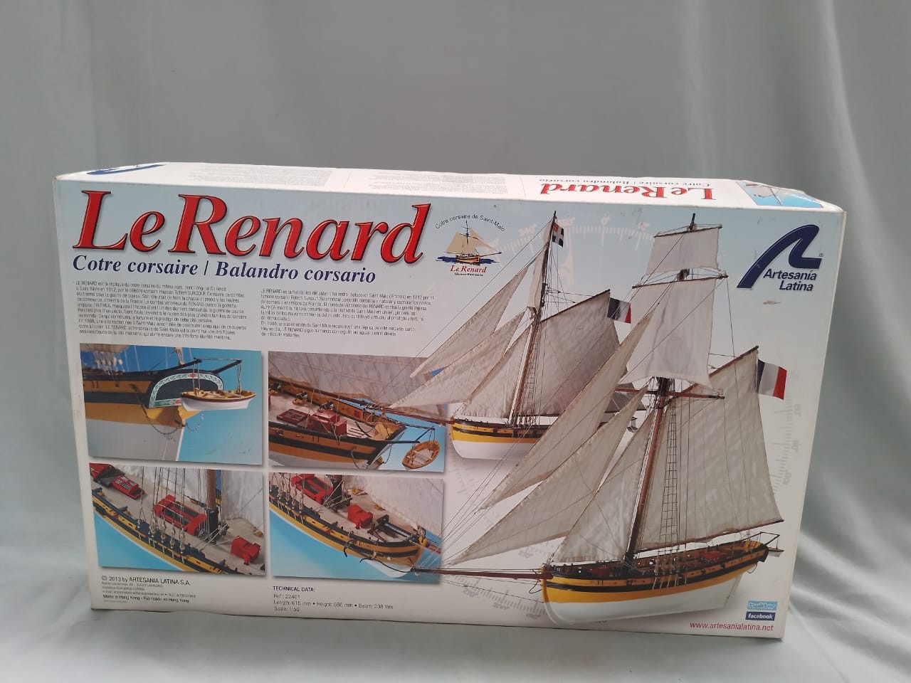 Model Ship Kit - Balandro Corsario