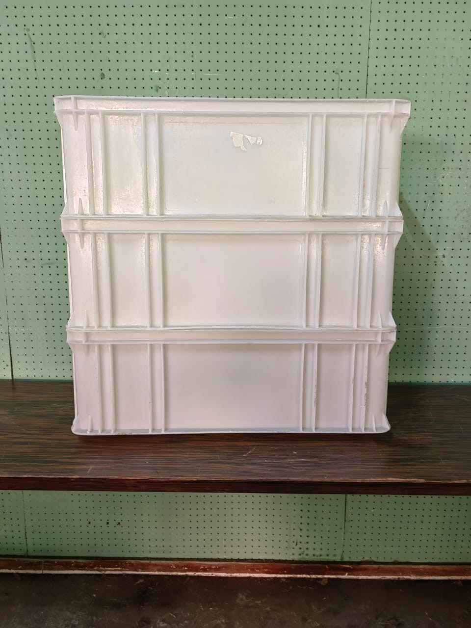Solid Butcher Lug crates x3