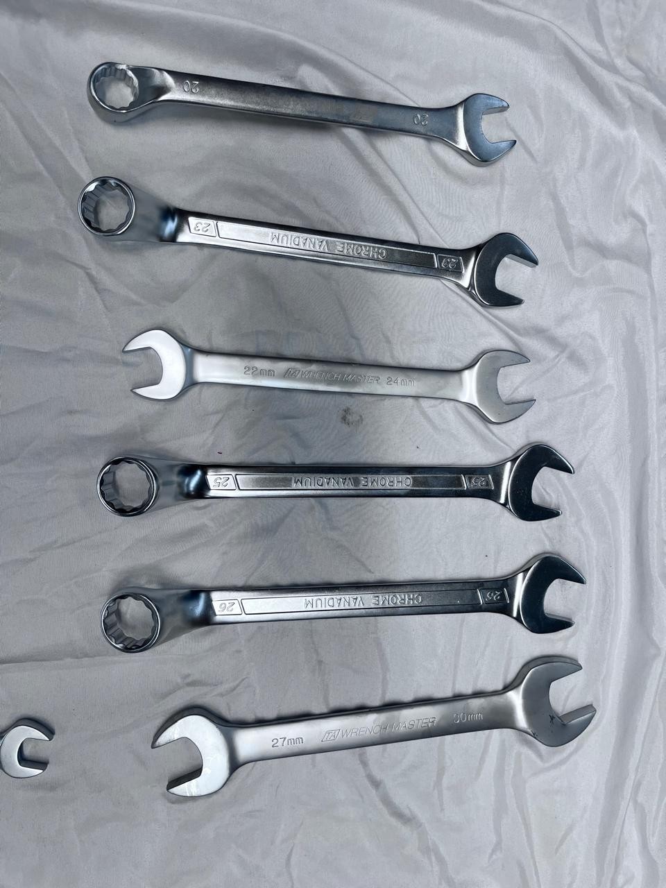 Assorted Spanners Size 7-30mm